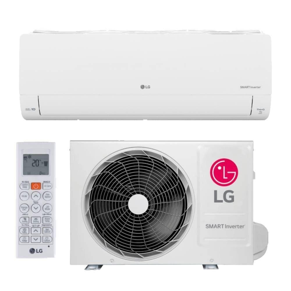 Ar Condicionado Split LG AI Smart Inverter Voice 9000 BTUs Frio 220V S3-Q09JA31E branco