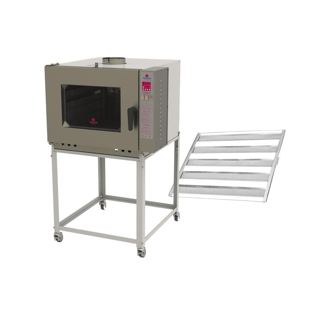 Forno Turbo a Gás 5 Níveis PRP-5000 Bivolt + 5 Esteiras Alumínio 50g 58x70 - Progás