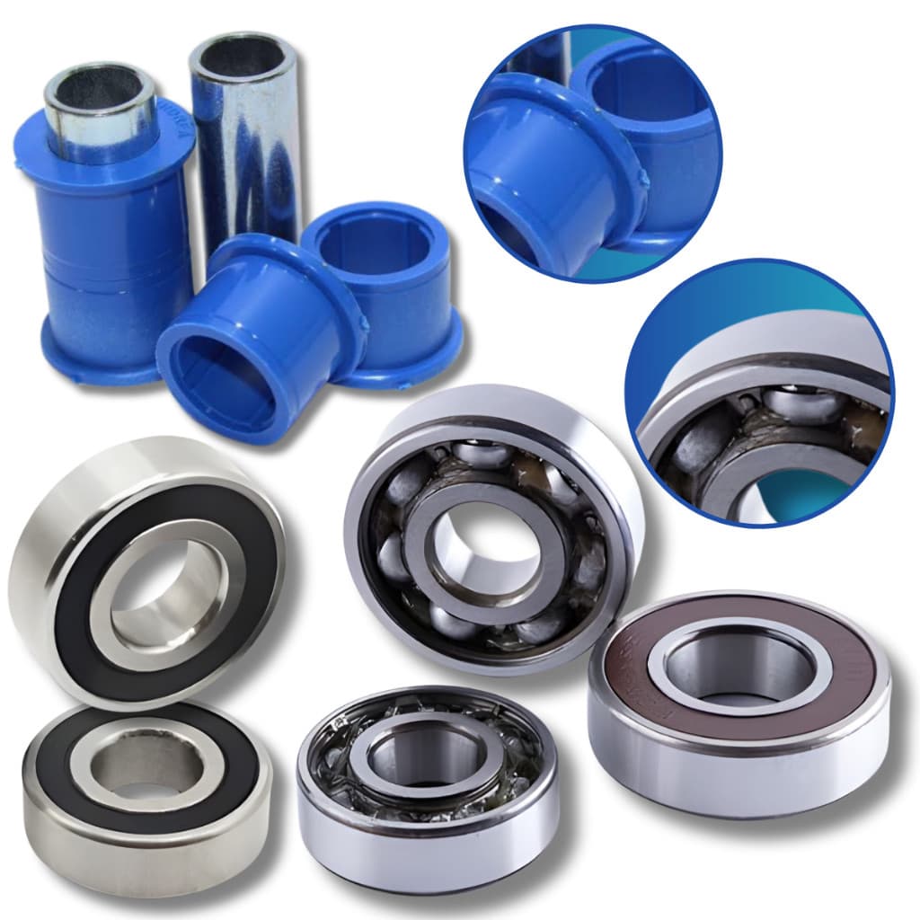 Kit de rolamentos e buchas para suspensão de moto Titan 125 Fan Start CG 2000 2014