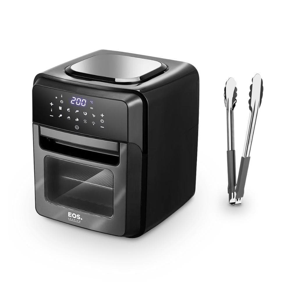 Fritadeira Sem óleo Air Fryer Touch EAF12T 220V EOS com pegador inox 30cm