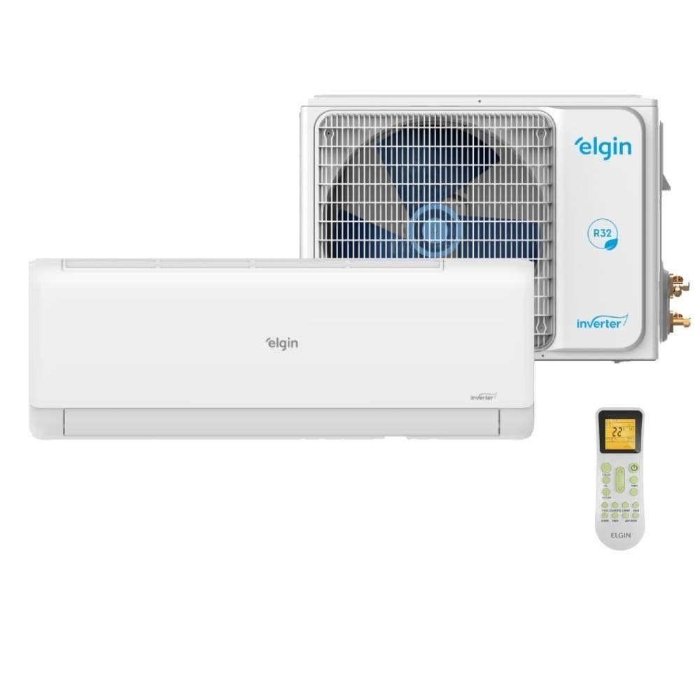 Ar condicionado split Elgin Eco Inverter II Wi-Fi 24000 BTUs quente e frio 220V