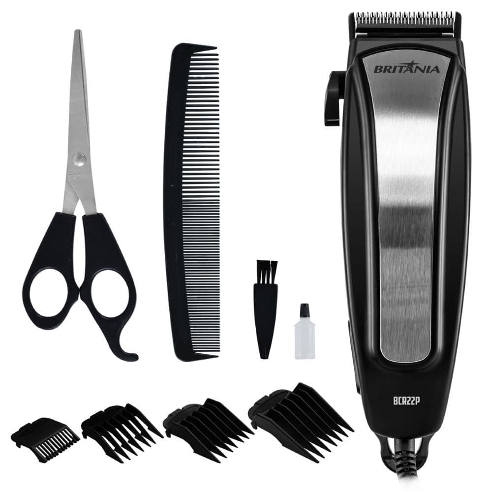 Máquina de Cortar Cabelo BCR22P Britânia 220V