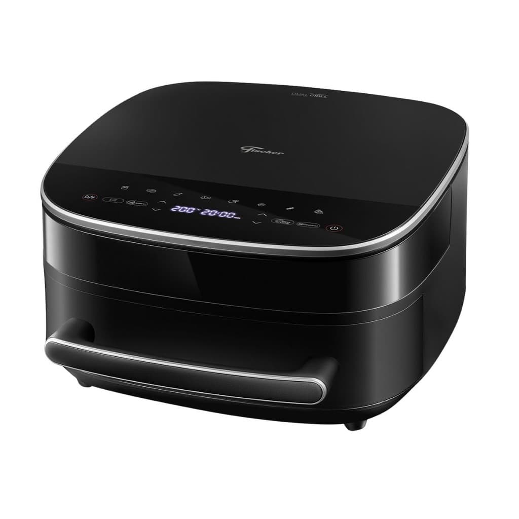 Air Fryer Fischer Dual Grill Antiaderente 6 Litros