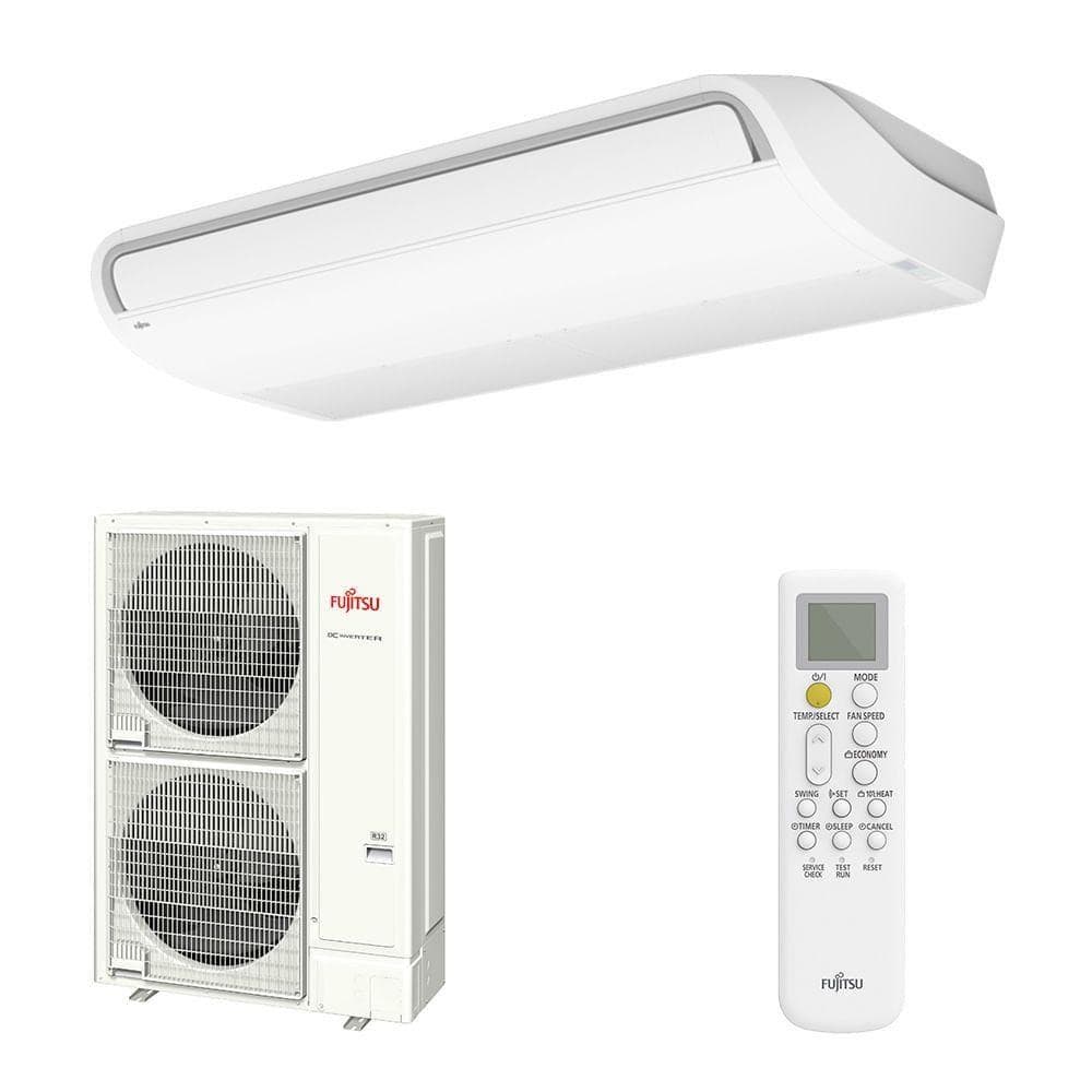Ar Condicionado Split Inverter Piso Teto Fujitsu 52000BTUS Quente/Frio 220V branco