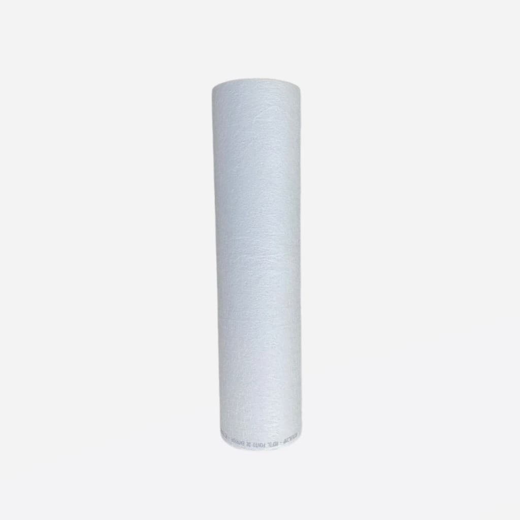 Refil de filtro cilíndrico branco para caixa d'água