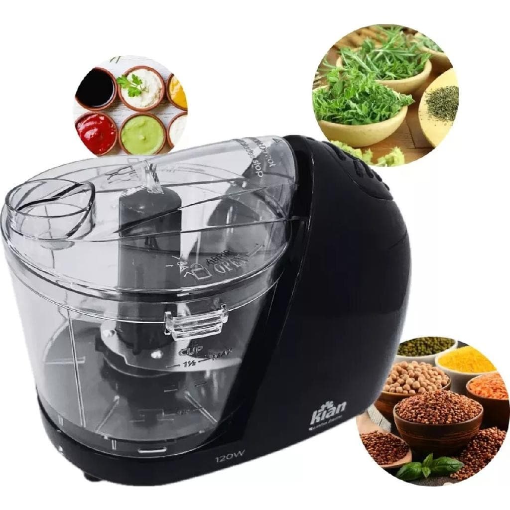 Mini Processador De Alimentos 500ml Elétrico - Kian 24233 127v