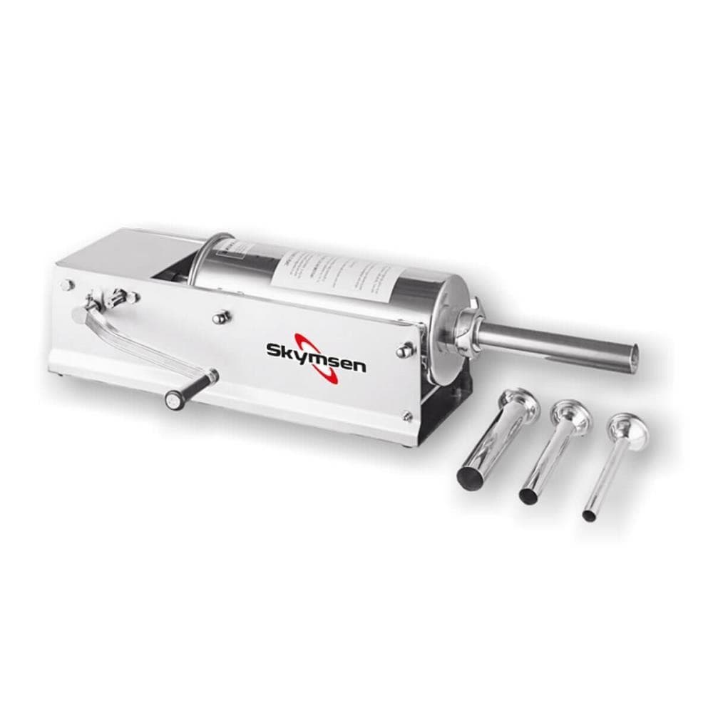 Ensacadeira Manual de Linguiça Skymsen EL5 Horizontal Inox 5 Litros