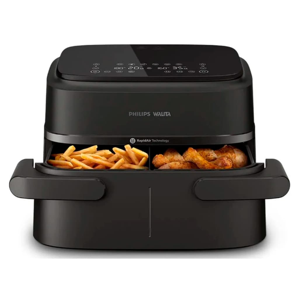 Fritadeira Airfryer Duplo Cesto S1000 127v Philips Walita
