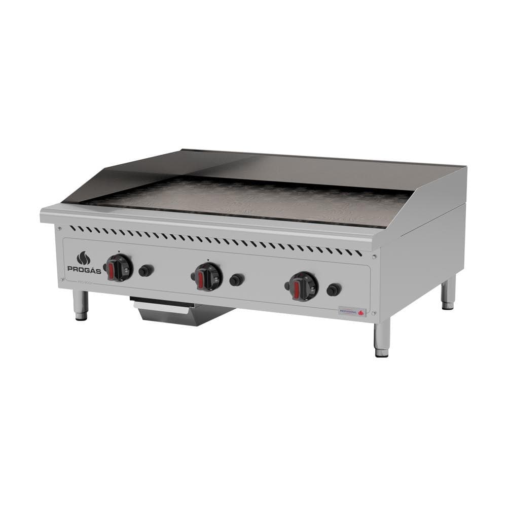 Chapa Bifeteira Profissional Industrial Para Lanchonetes Inox a Gás 90cm Pro-90ch - Progás P44604