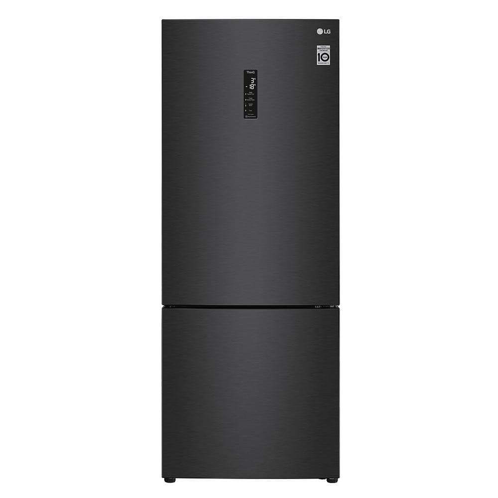 Refrigerador Inverse LG de 02 Portas Frost Free com 451 Litros Black Inox - GCB569NQL