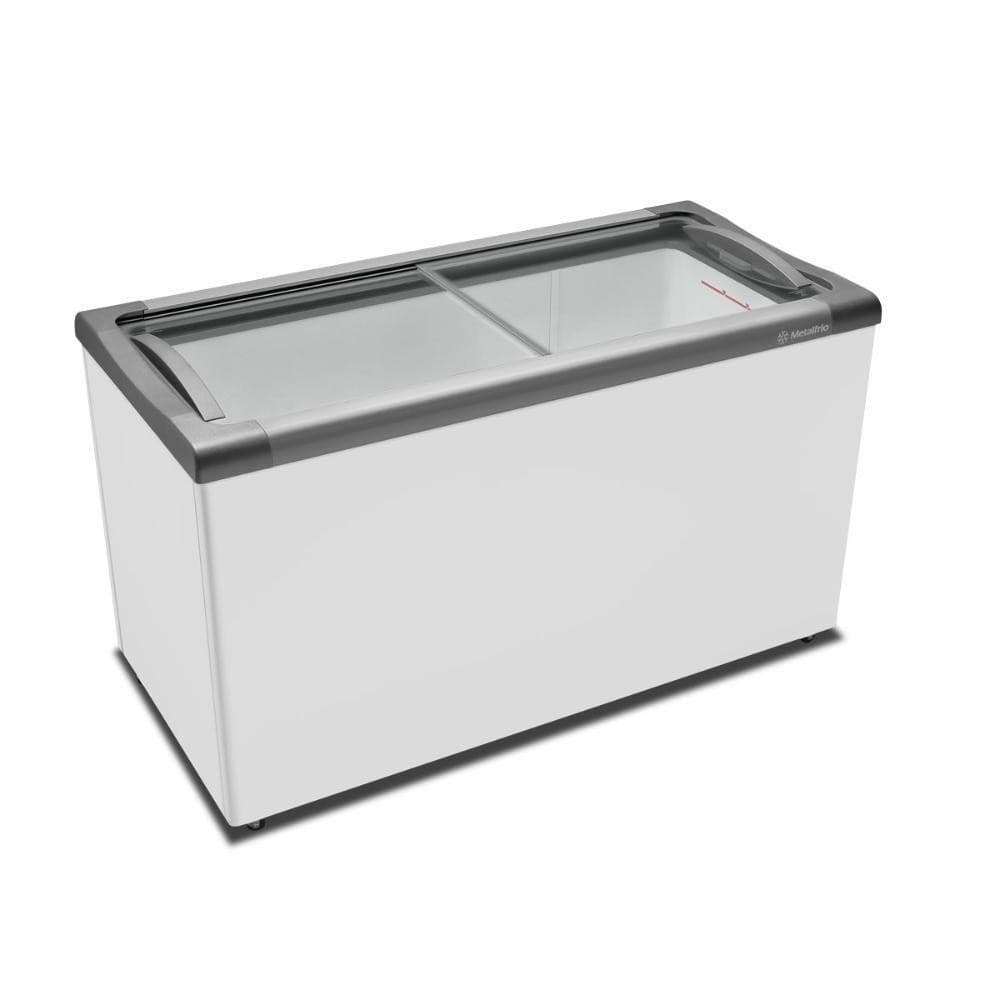 Freezer Horizontal Congelados Tampa Vidro 318 Lts Nf40 - Metalfrio 220v