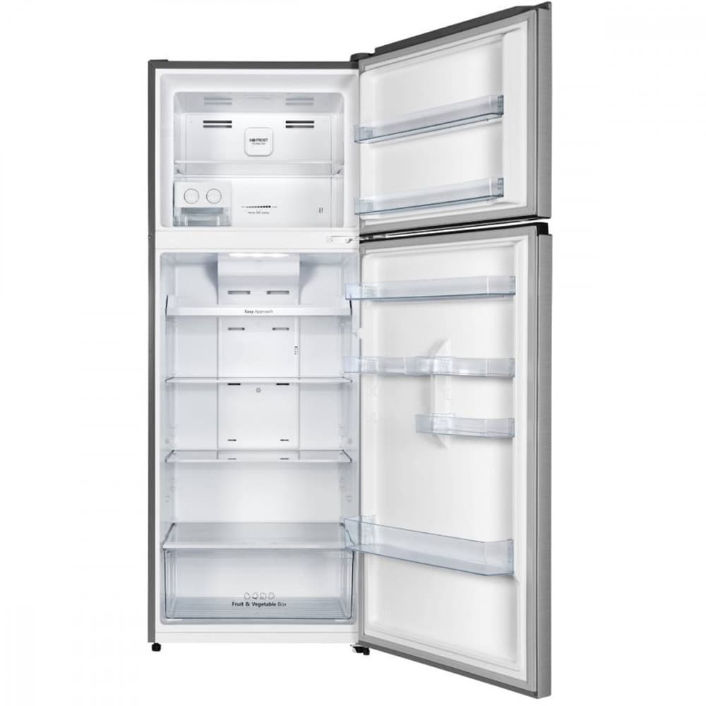 Geladeira Hisense 466L Frost Free Duplex Inverter Design Pure Flat Super Cool - Inox
