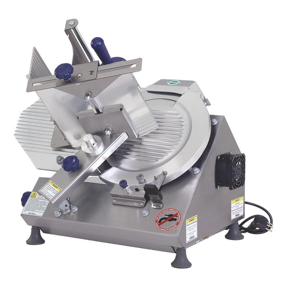 Fatiador e Cortador de Frios Automático Disco de 30 cm Profissional Bivolt AXT30I