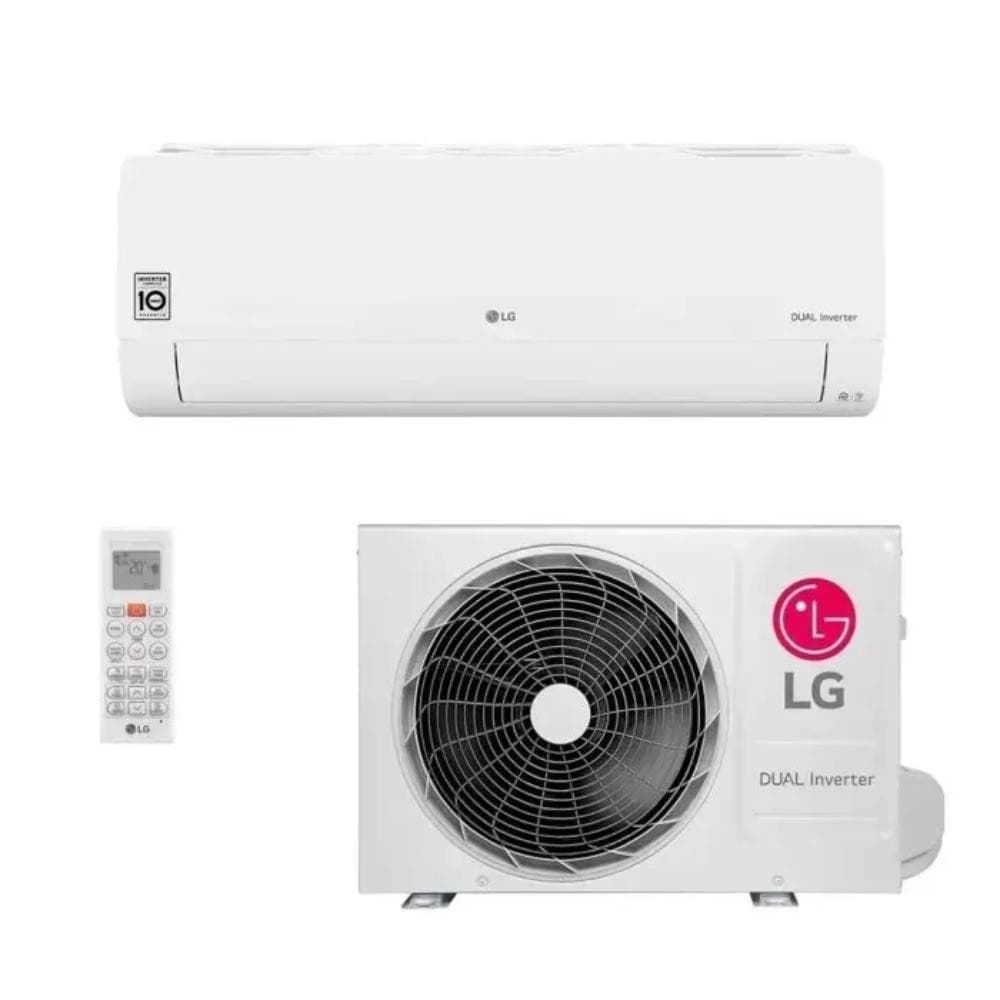 Ar Condicionado Inverter LG Dual Voice +IA 18000 Btus com controle remoto