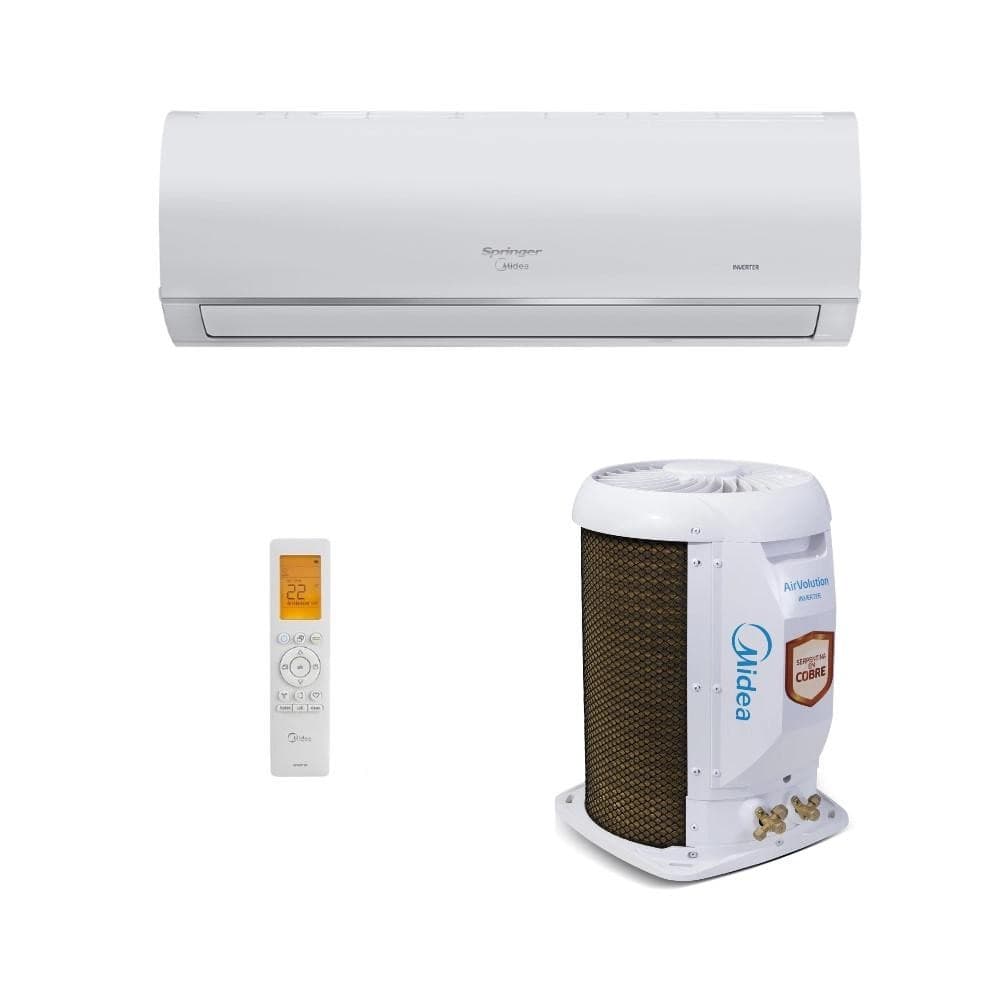 Ar Condicionado Split Springer Midea Airvolution Connect 22000 BTUs com Controle Remoto