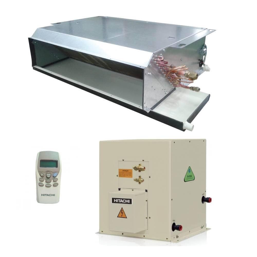 Ar Condicionado Split Duto Hitachi Utopia Acqua 24000 BTUs Frio RPI24A3M - 220V