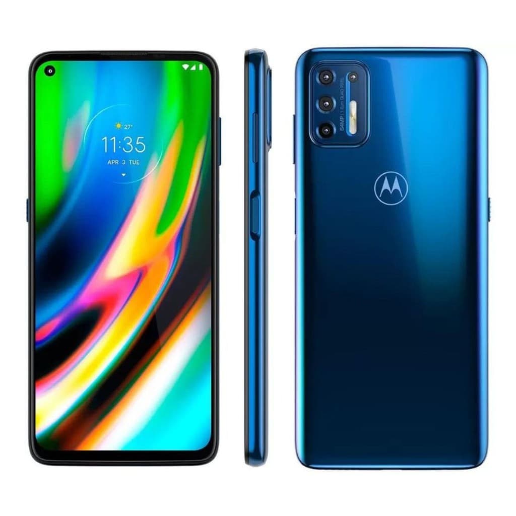 Motorola Moto G9 Plus 128 GB Azul - Muito Bom