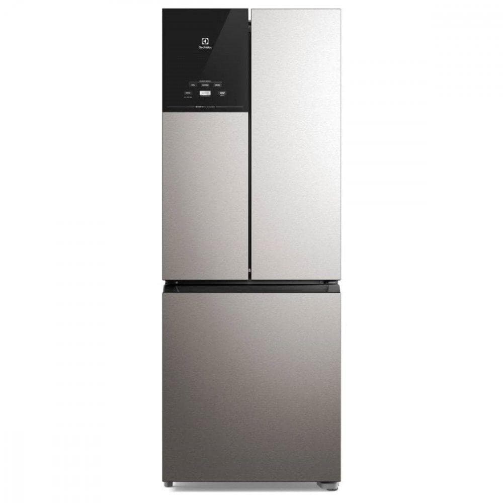 Geladeira Electrolux 480L Frost Free Inverter Efficient Auto Inox 220V