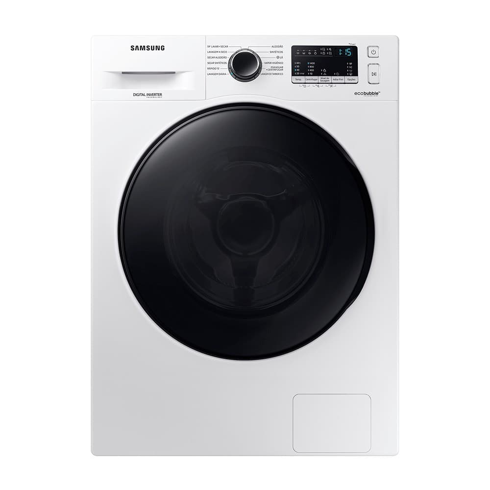 Lava e Seca Samsung 11kg Wd11a4453bw Digital Inverter Ecobubble Branca