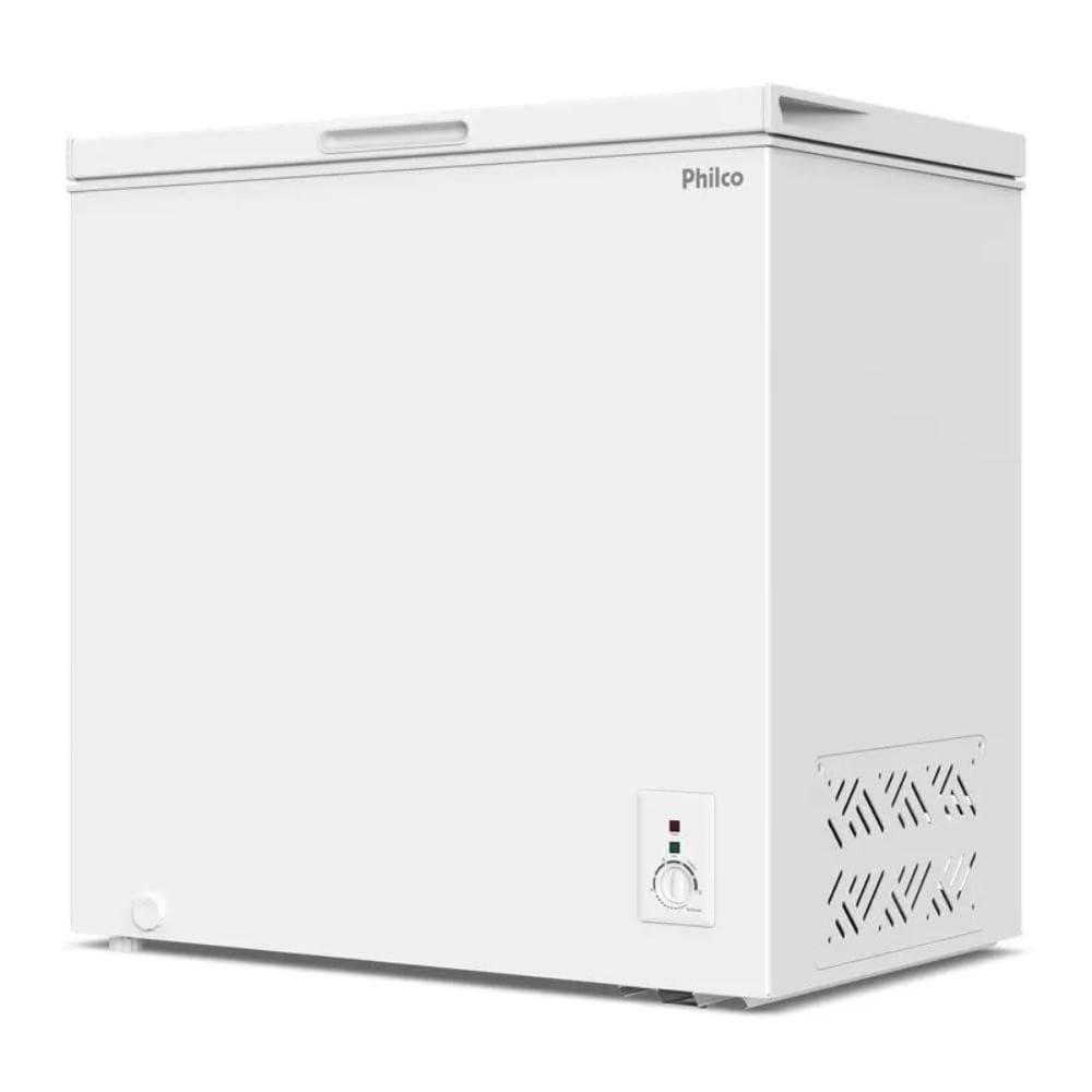 Freezer Horizontal Philco PFH205B 1 Porta 199L com Função 2 em 1 Branco 127V