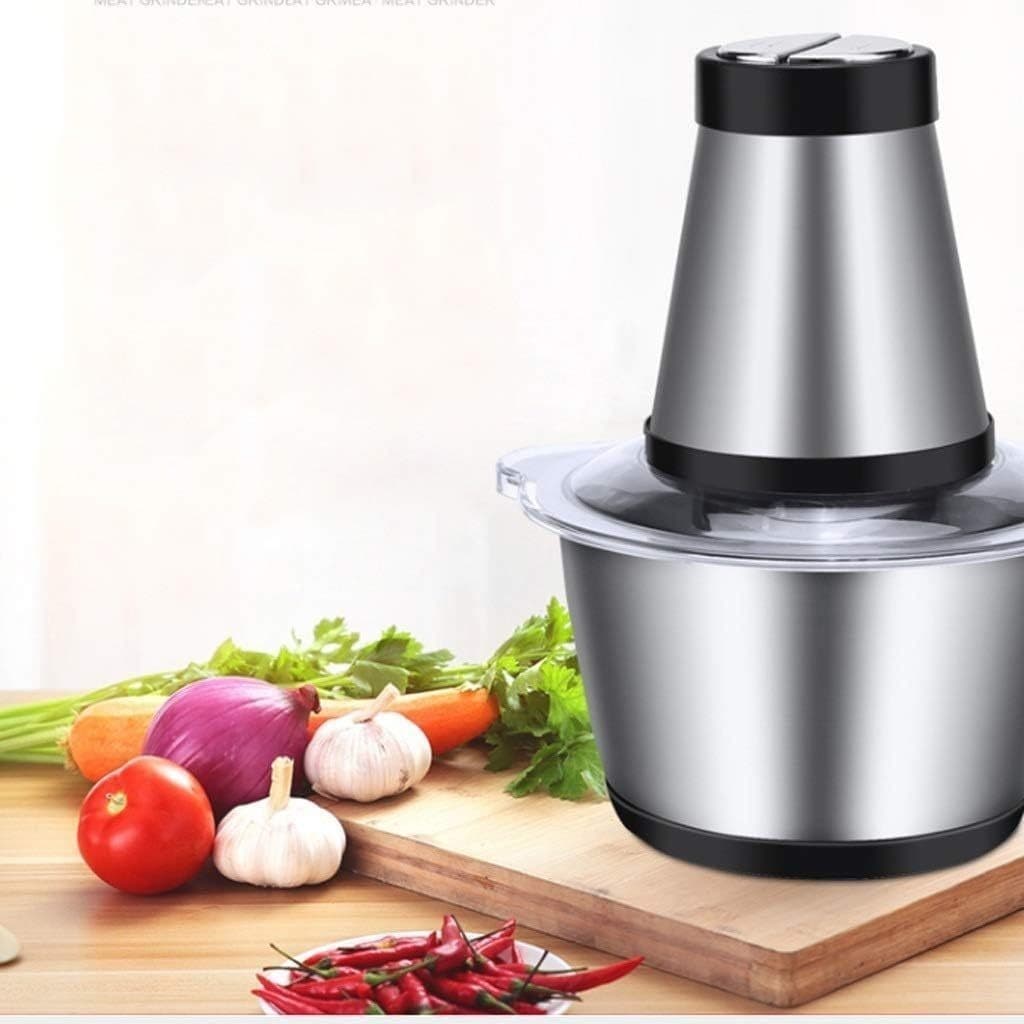 3L ou 2L Picador De Alimentos Moedor De Carne Mixer Elétrica Processador Cozinha Casa Alho 220V/110V