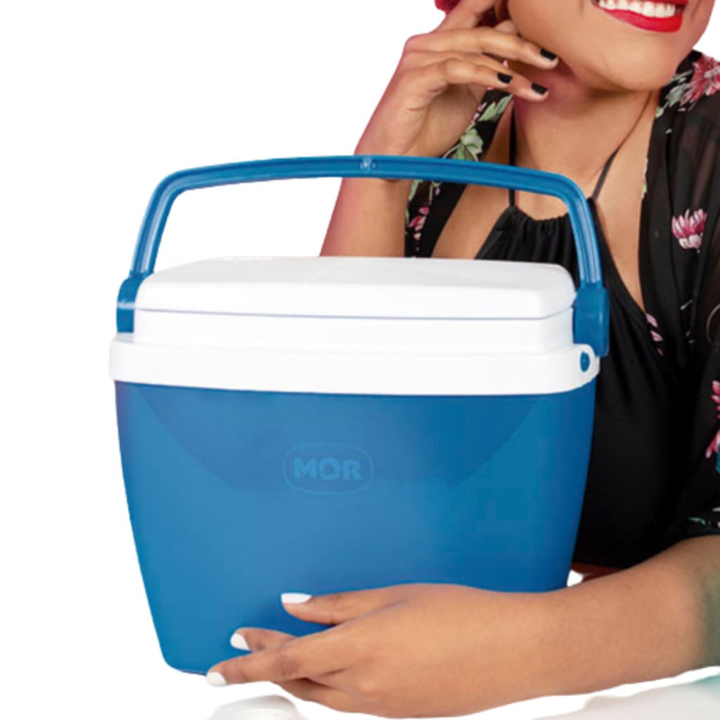 Caixa Térmica 5 Litros Cooler C/ Alça Para acompanhar seu dia na praia, camping