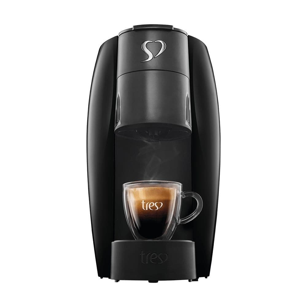 Cafeteira Elétrica Expresso Três Corações Lov de Espresso e Multibebidas Automática Preto 110v