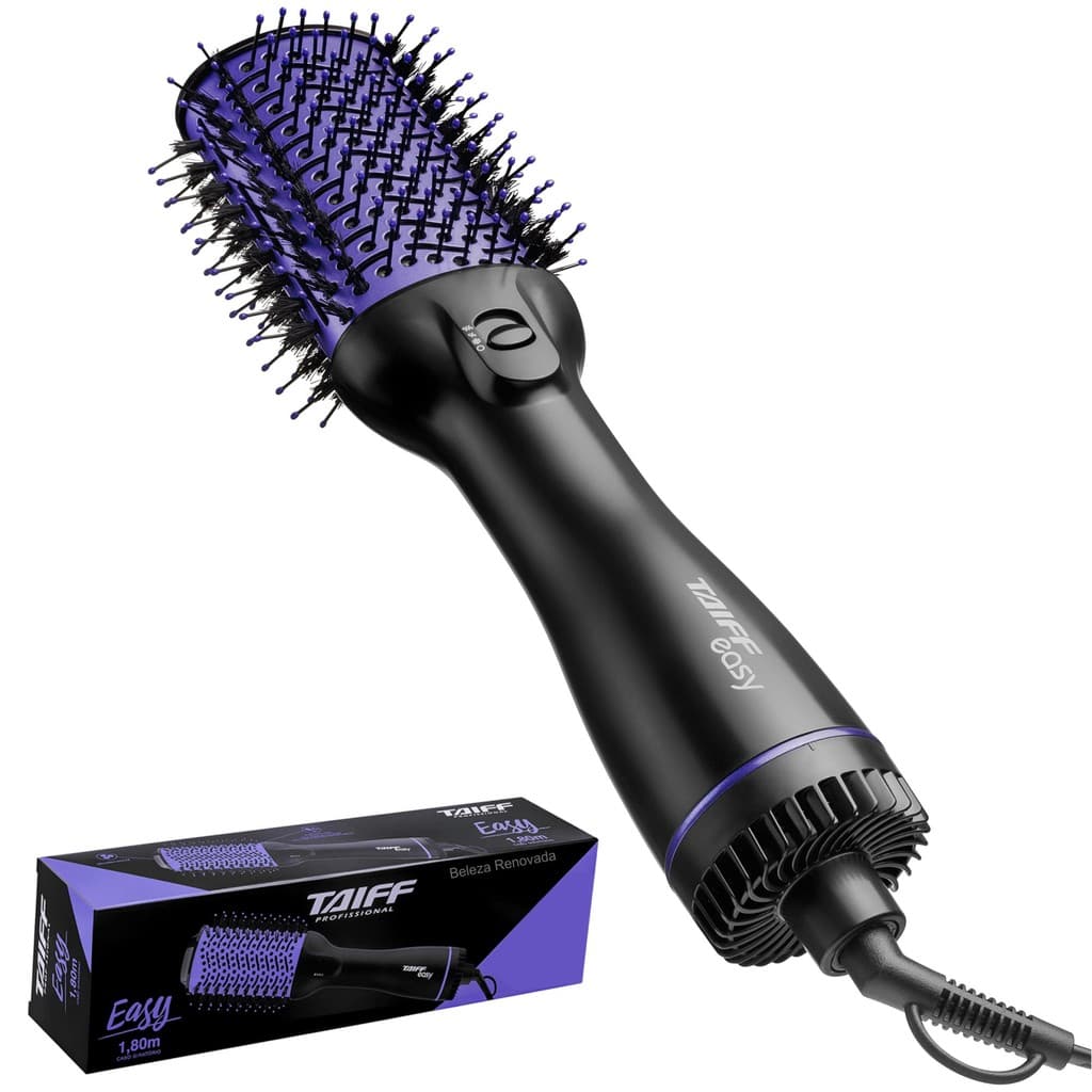 Escova Oval Easy Lilas TAIFF