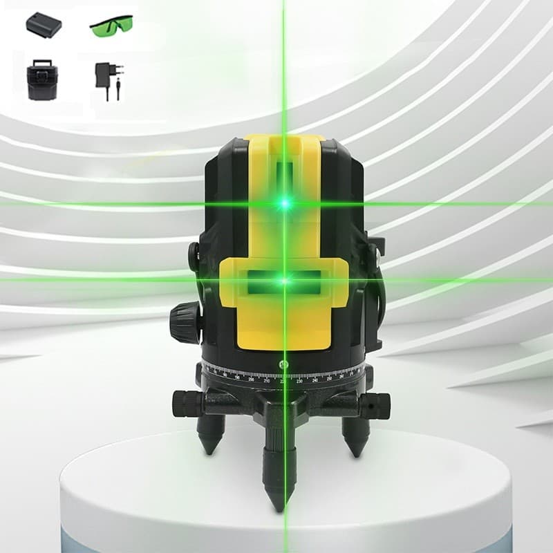 Nivel a laser Automático Verde  360° com Maleta ,nível laser profissional, nivel laser,2/5/16 linhas