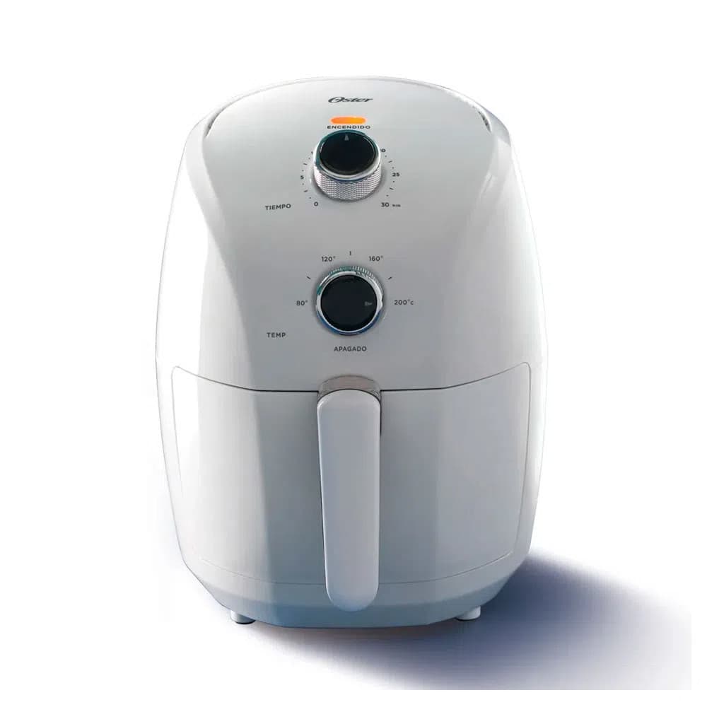 Fritadeira de Ar Oster CKSTAF15-013 Compacta 1.5L Branca 110V