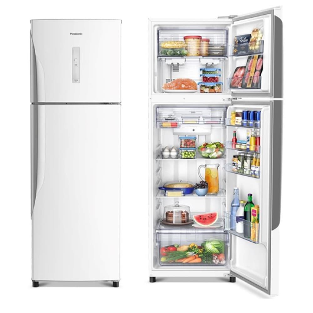 Geladeira NR-BT41PD1WB 387 Litros 2 Portas Frost Free Top Freezer Panasonic