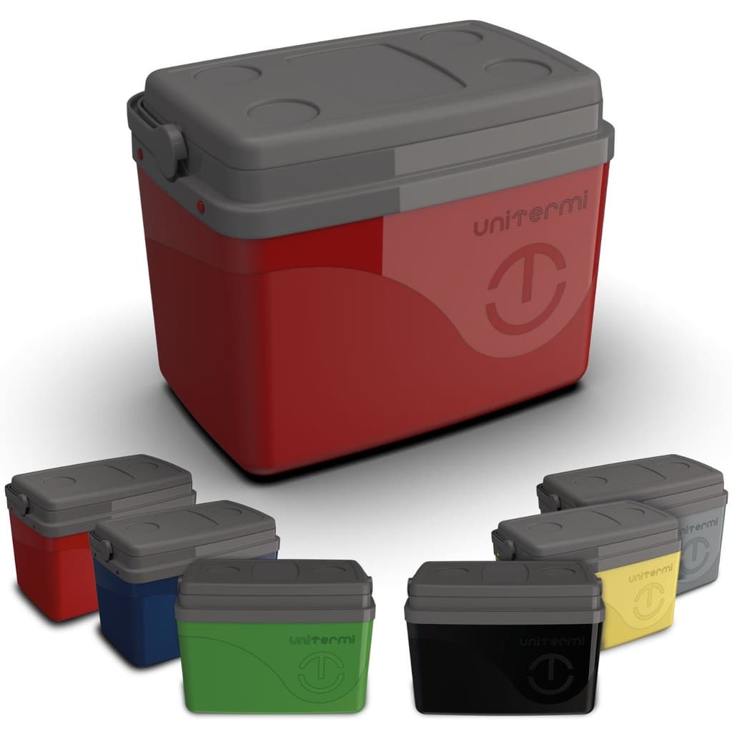 Caixa Térmica Floripa 30 Litros Cooler Comporta 45 Latas com Alça e Porta Lata - Unitermi