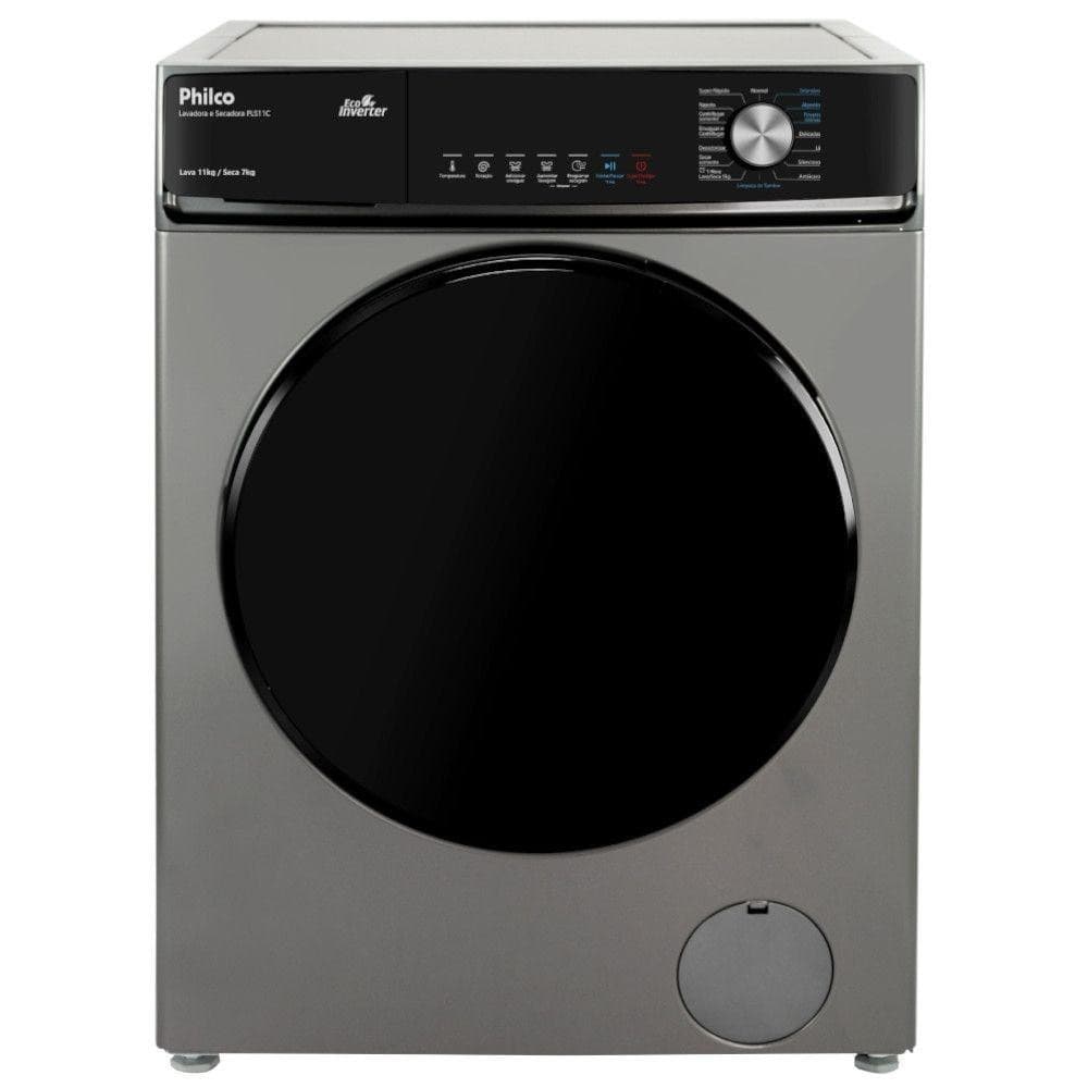 Lava e Seca Philco PLS11C Inverter 11kg 16 Programas