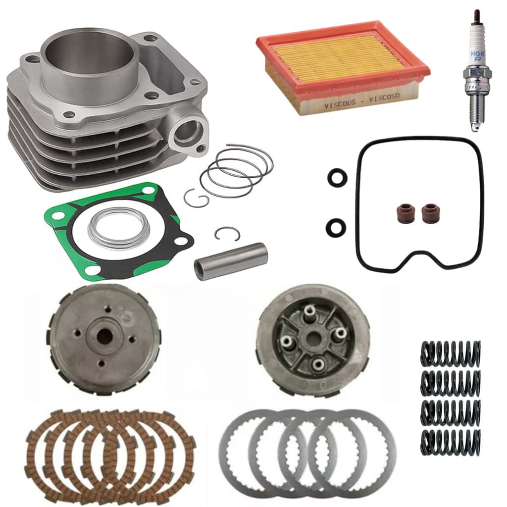 Kit Cilindro Hamp Cg150 + Kit Embreagem + Kit Manutenção
