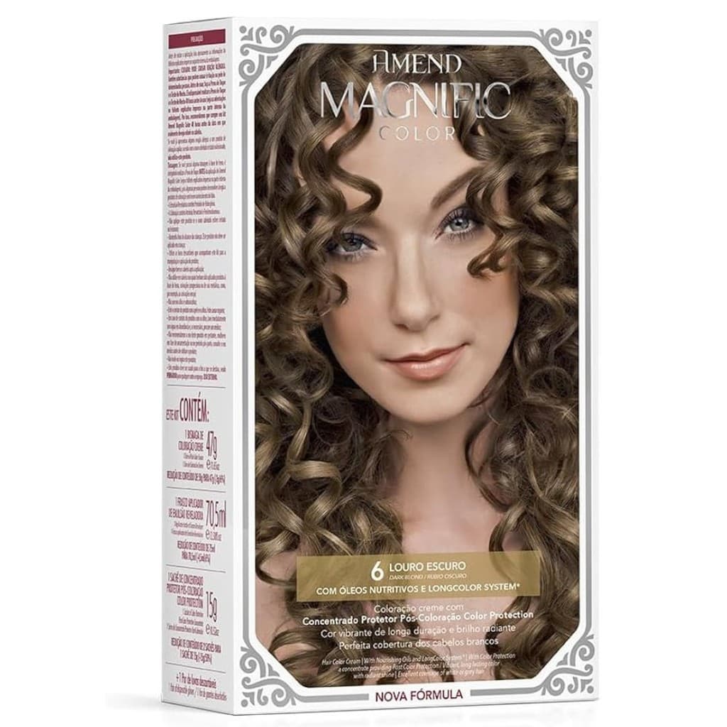 Coloração Magnific Amend Profissional Loiro Escuro (6)