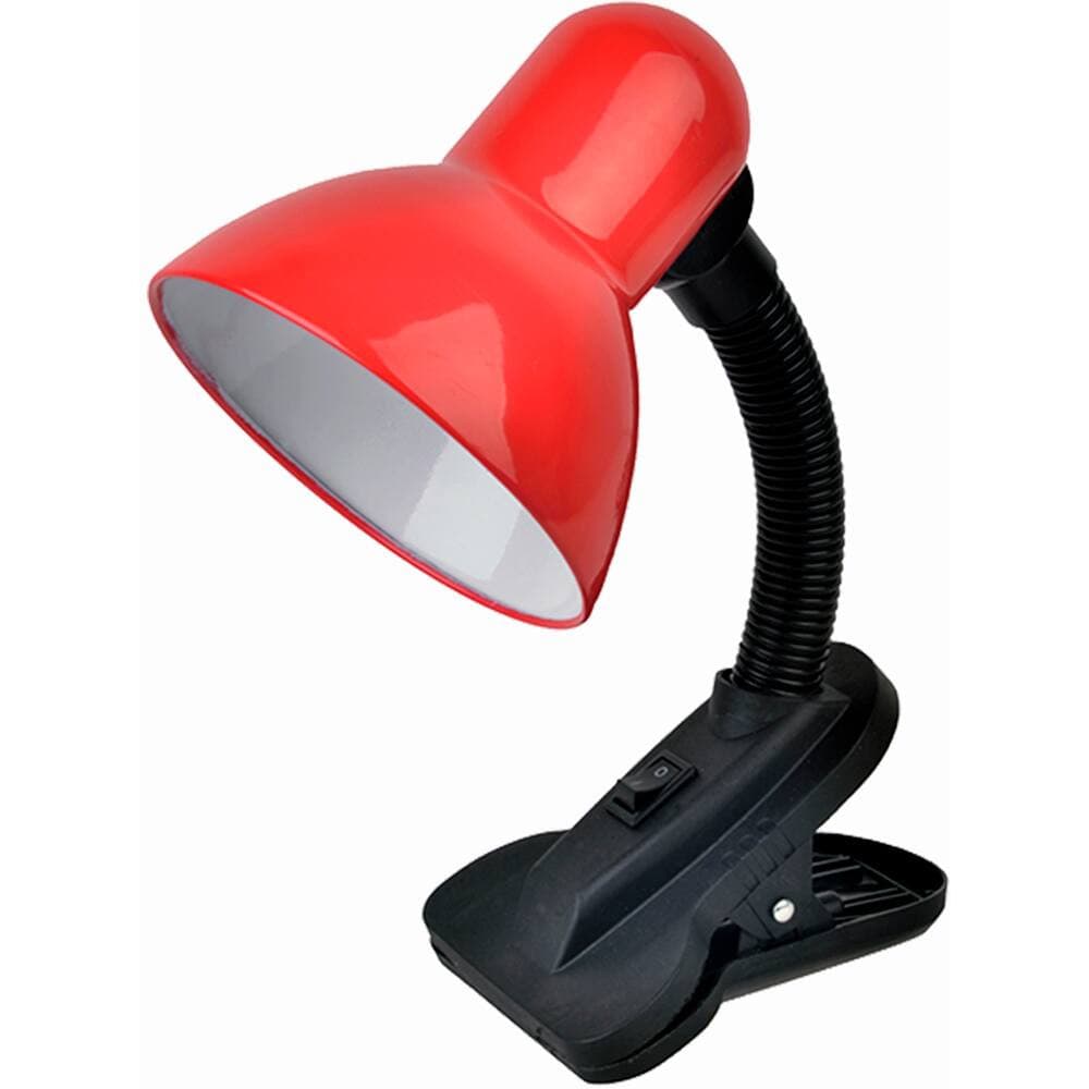Luminária de Mesa Viking CLIP Vermelha Bivolt LM1213 Luminatti