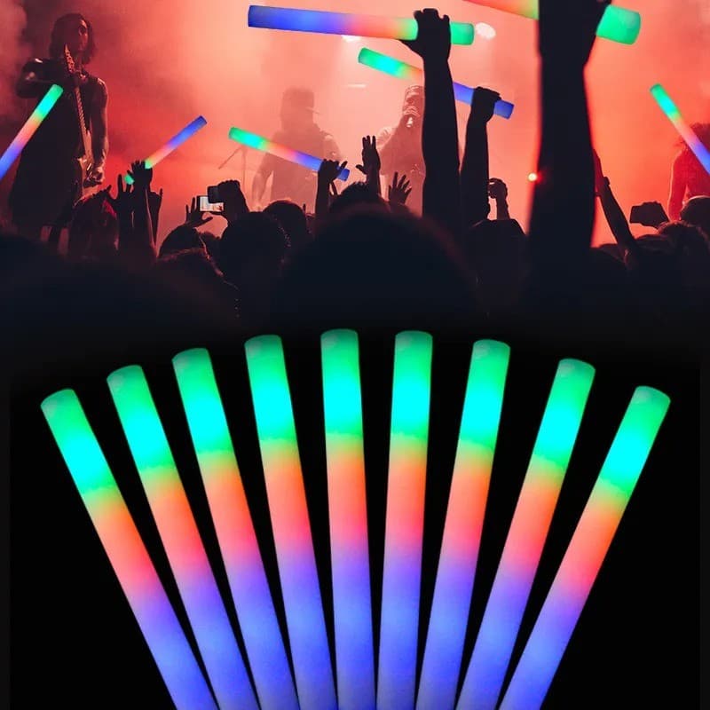 Kit 50 Bastão Led Neon+100 Pulseira Neon Alto Brilho +50 BEXIGAS Neon 9