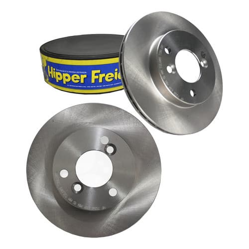 Par Disco Freio Dianteiro Ventilado Kwid 1.0 Hipper Freios
