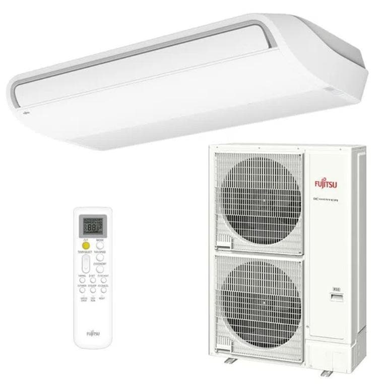 Ar Condicionado Inversor Fujitsu Teto 54000 Btus Branco com Controle Remoto
