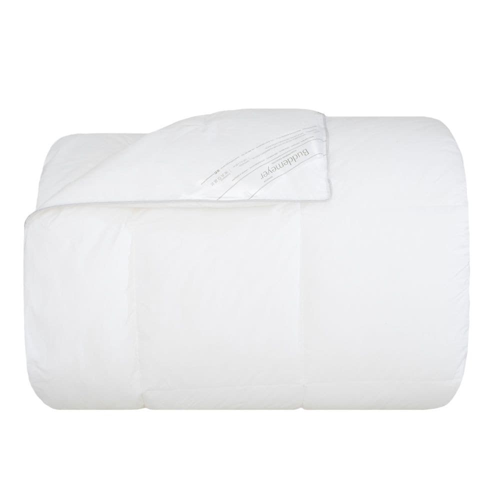 Edredom branco Buddemeyer Vision Fill 100% algodão para capa duvet solteiro