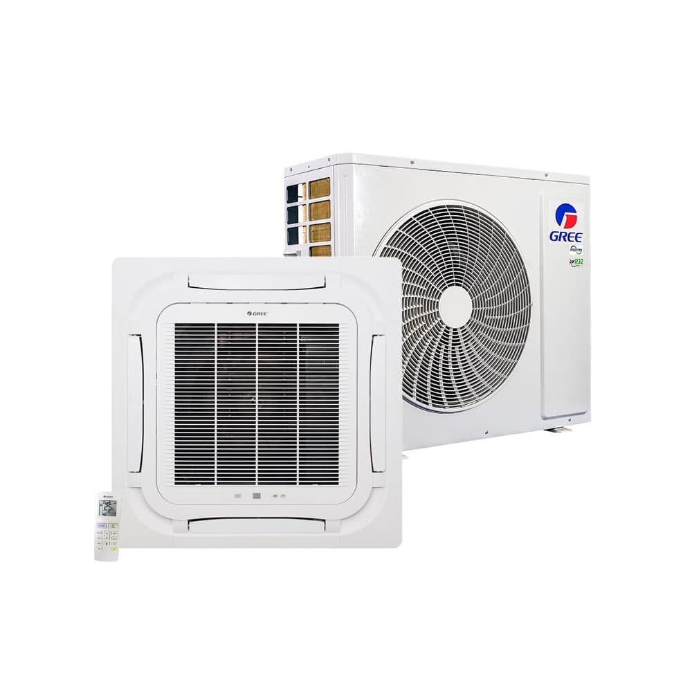 Ar Condicionado Split Cassete Gree G-Prime Compact Inverter 56000 BTU/h Frio Monofásico 220 Volts
