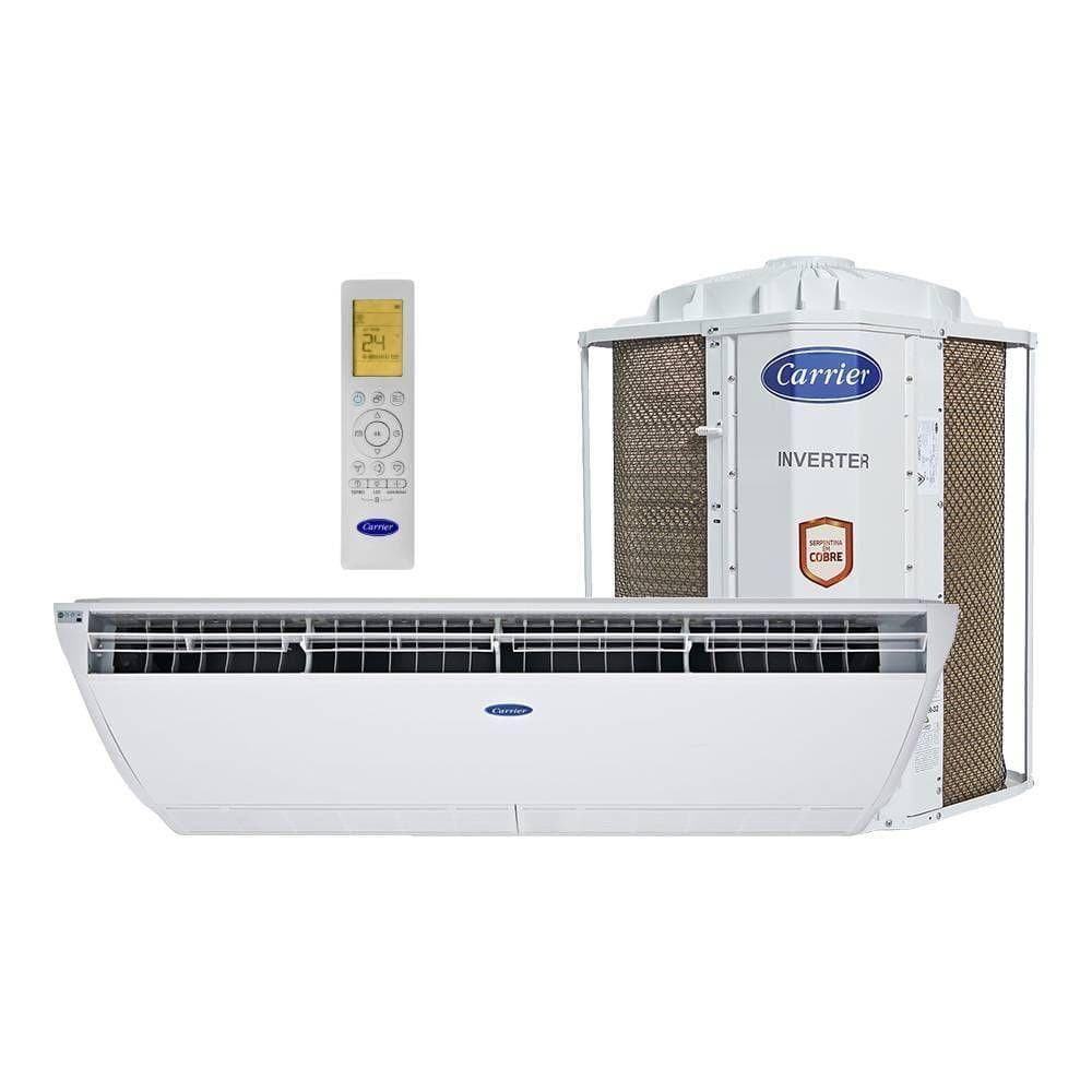 Ar Condicionado Split Teto Carrier Xpower Connect 36000 BTUs Quente e Frio Inverter 220V com Controle Remoto