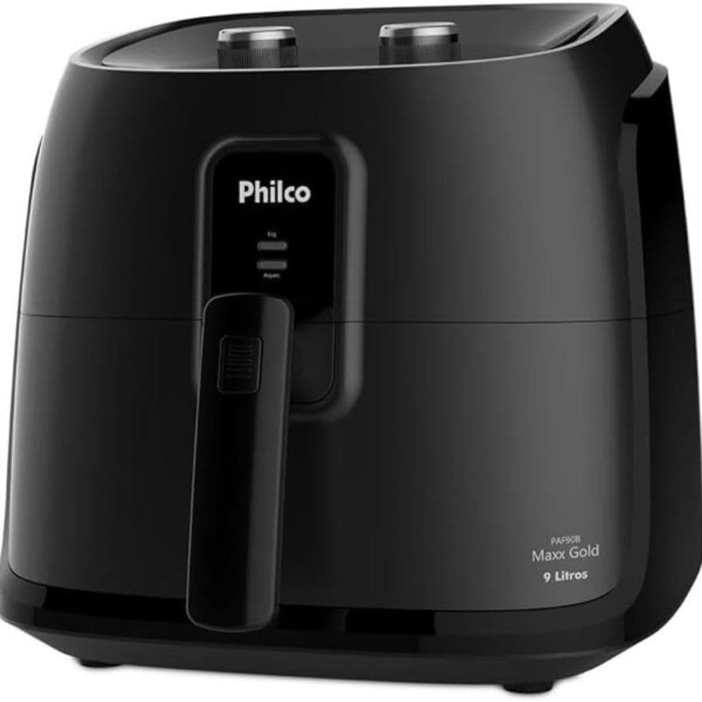 Air Fryer 9 Litros 2000w 127V Cesto Quadrado Gold Philco