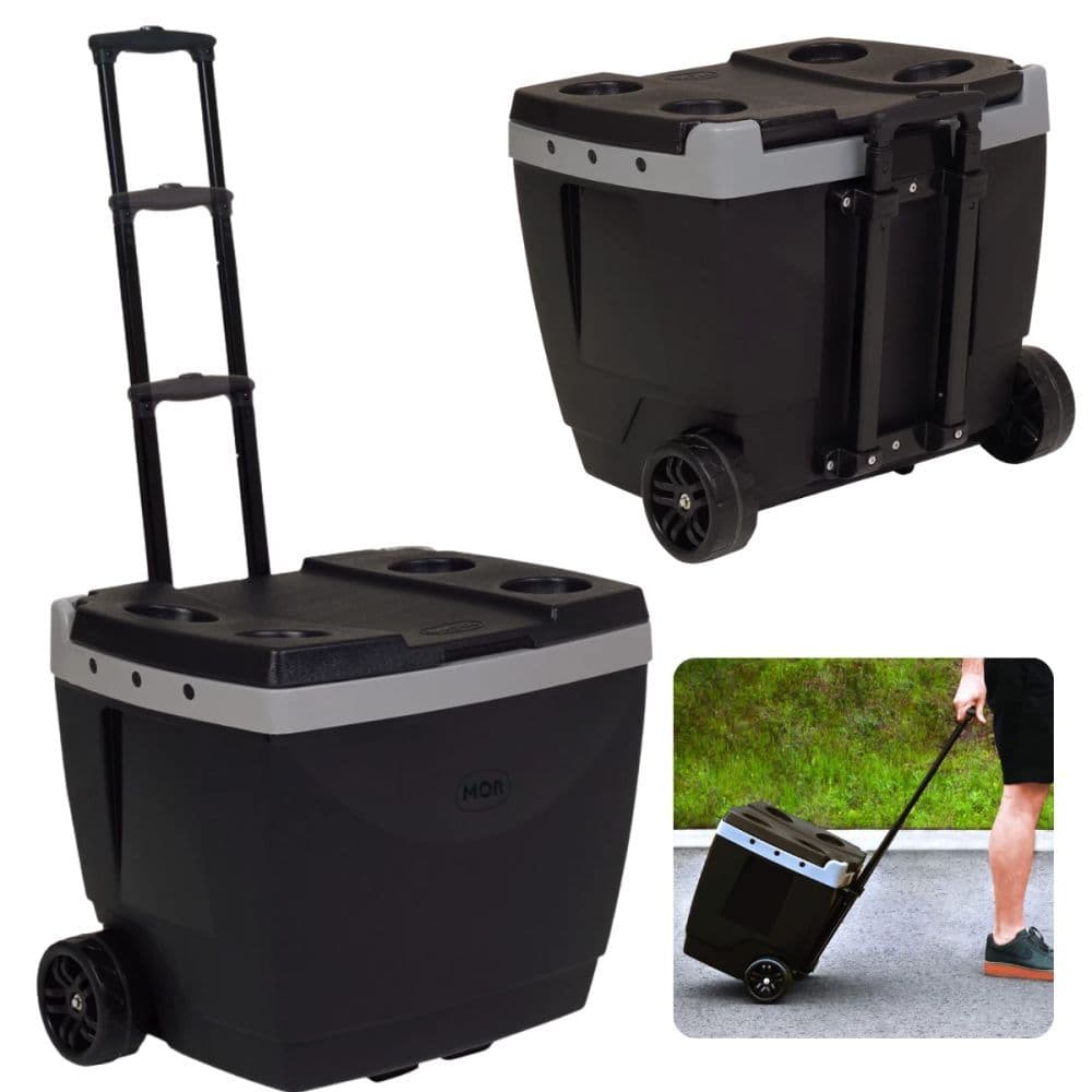 Caixa Termica com Rodas e Alça / Carrinho Cooler 42 Litros Mor