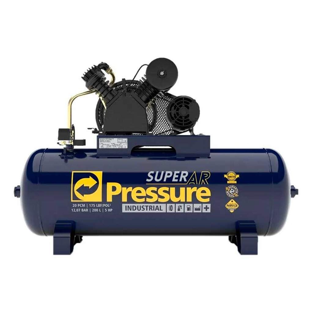 Compressor industrial Superar 200 litros 175 Psi