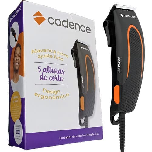 Máquina de Cortar Cabelo Cadence Simple Cut Cab181 - 127V
