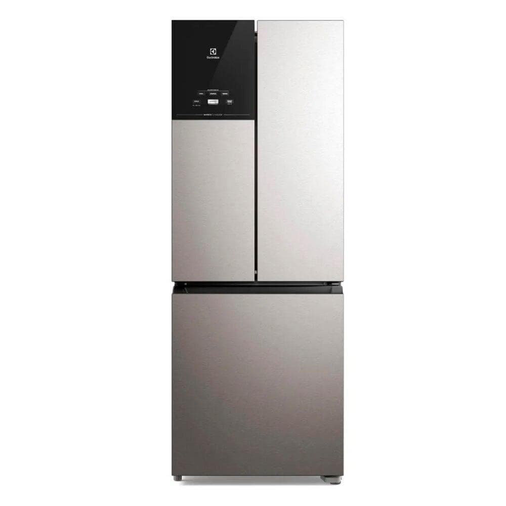 Geladeira Electrolux Frost Free Inverter IM7S, 480 Litros, Efficient AutoSense 3 Portas, Inox - 220 Volts