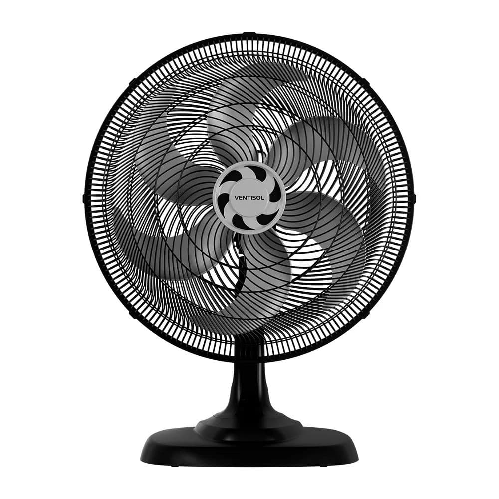 Ventilador de mesa 50 cm 6 pás 3 velocidades - Turbo 6 - Ventisol