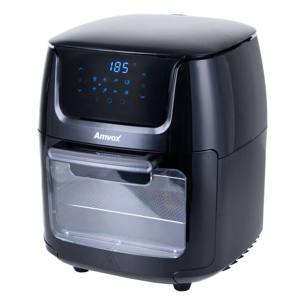 Fritadeira Amvox Sem Oleo 12l Arf1222 Oven 220v preta com display digital
