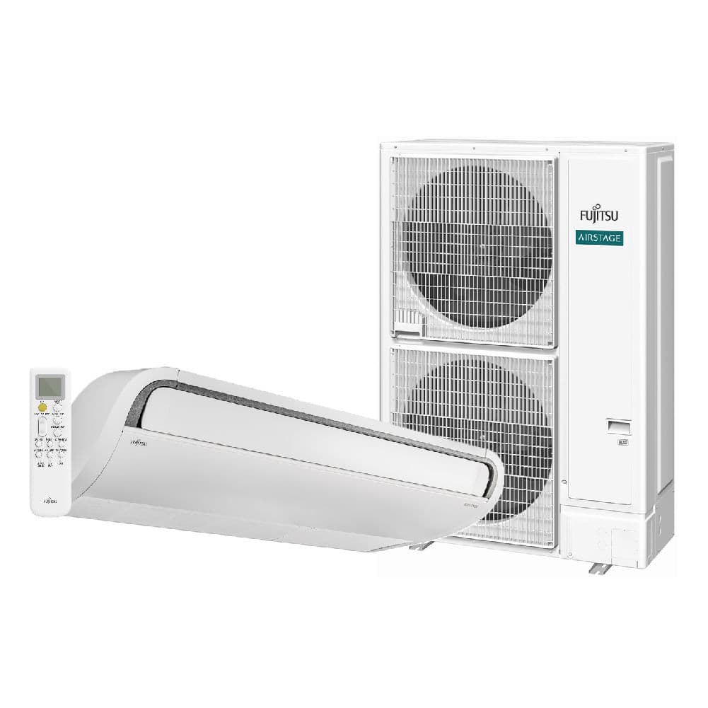 Ar Condicionado Split Teto Inverter Fujitsu Airstage Premium 54000 BTU/h Quente e Frio Trifásico ABBH54KRTA - 380 Volts